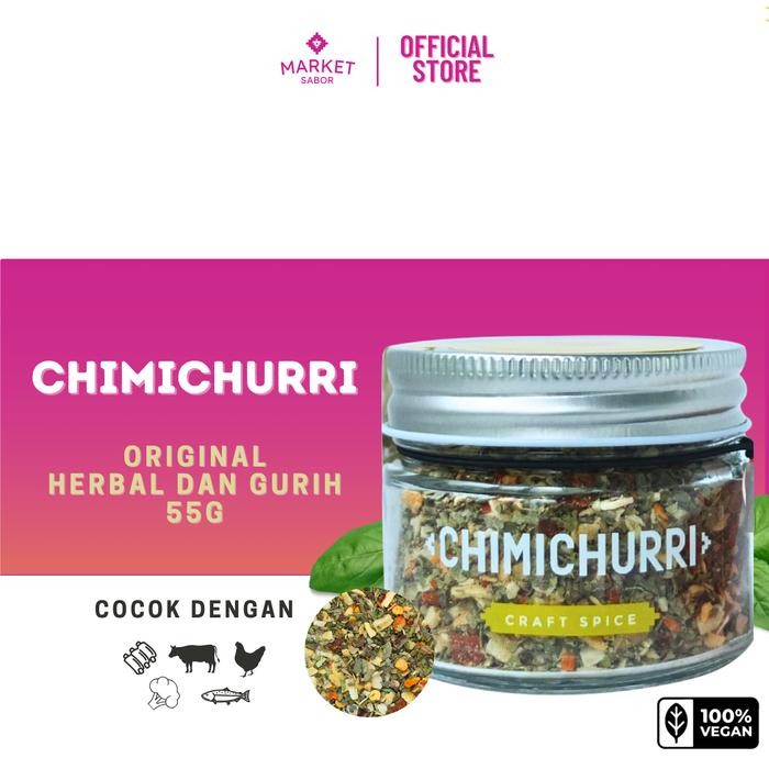 

Kirim,HariYgSama- Cocina Creativa Chimichurri - 55g - Free Red W Vinegar-Craft Spice