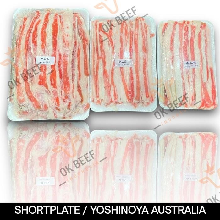 

Kirim,HariYgSama- Shortplate Beef Slice Yoshinoya Beef Slices Australia Short Plate AUS