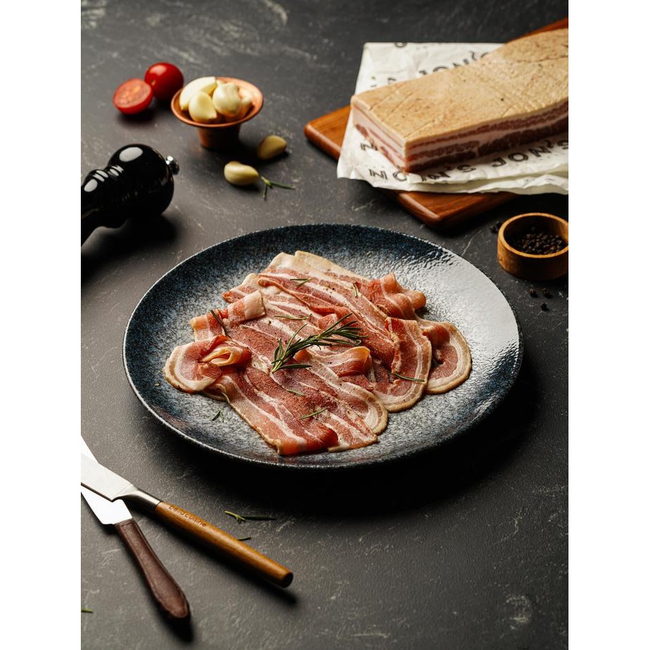 

Kirim,HariYgSama- Jon's Smokery Apple Wood Smoked Bacon 150gr