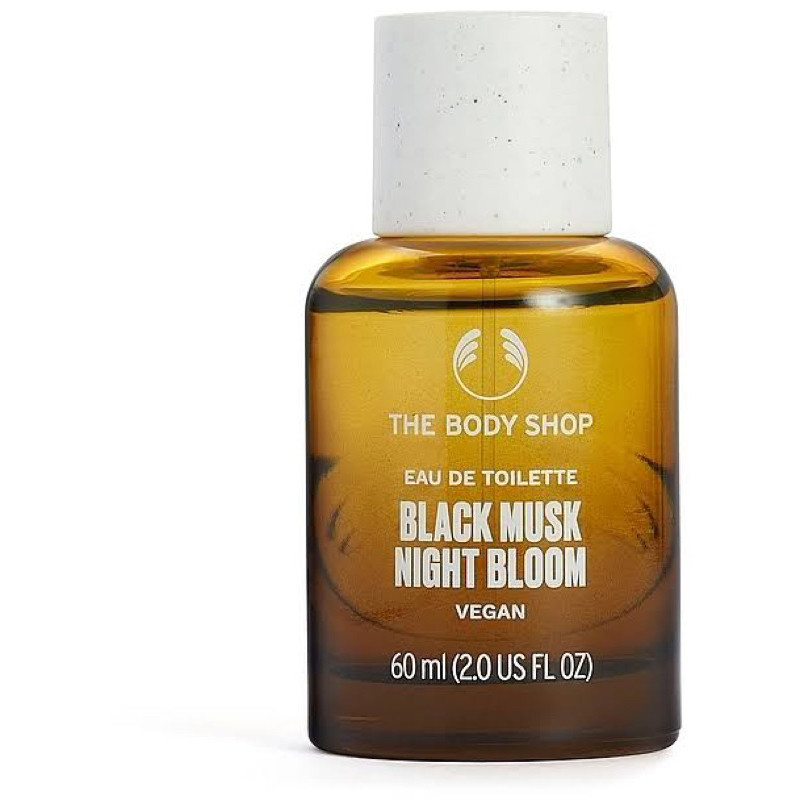 PARFUM ORIGINAL EROPA Body Shop Black Musk Night Bloom Vegan EDT 60ml PARFUME UNISEX / Parfum Pria /