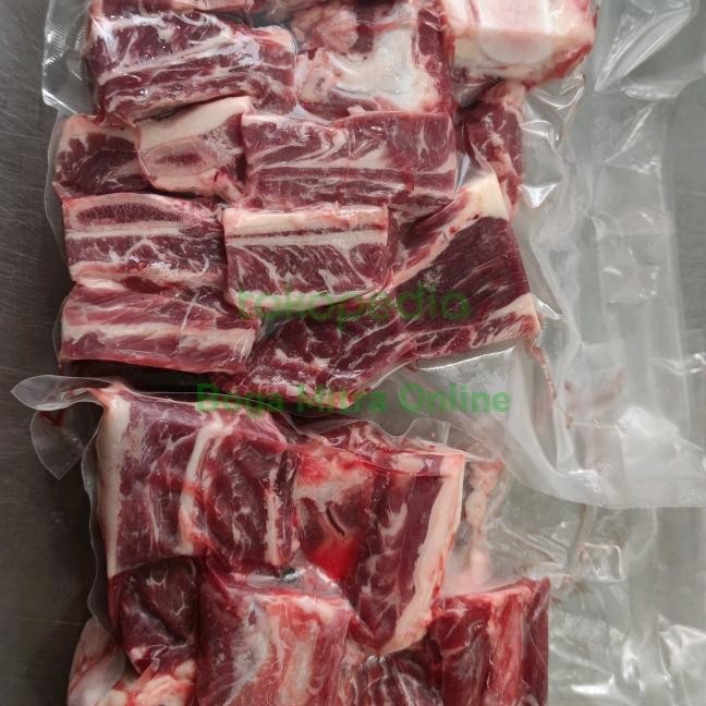 

Kirim,HariYgSama- PREMIUM SHORTRIBS / IGA SAPI DAGING TEBAL - 500 GRAM