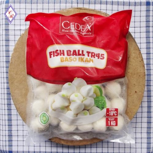 

Kirim,HariYgSama- Baso Ikan Fish Ball TR 45 Cedea 1kg Premium