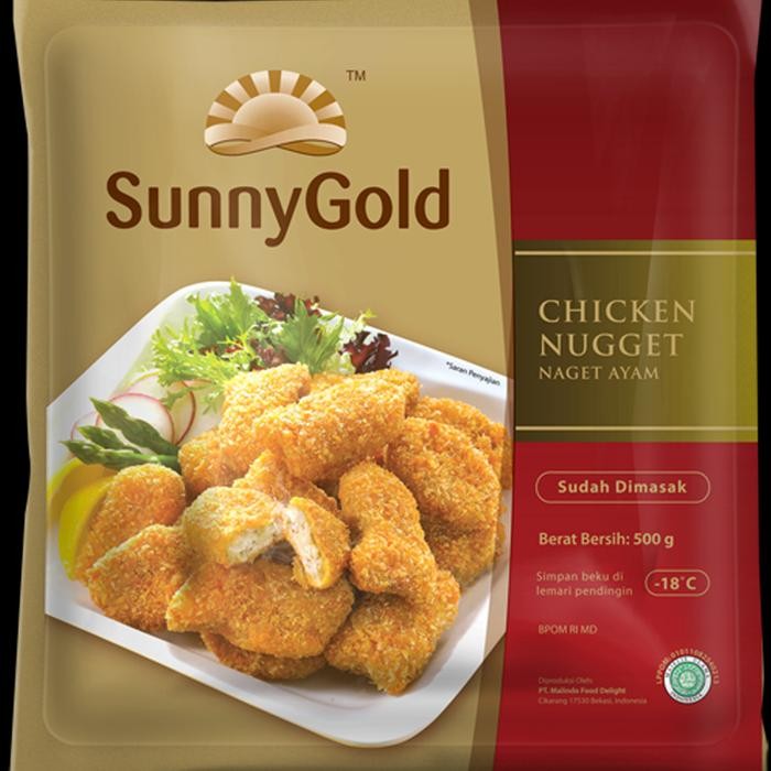 

Kirim,HariYgSama- SUNNY GOLD CHICKEN NUGGET 500GR
