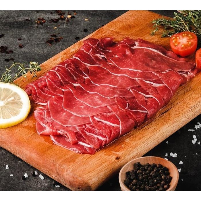 

Kirim,HariYgSama- Beef Slice Lean Meat / Low Fat Cocok utk Sukiyaki, Grill, Shabu 1 kg