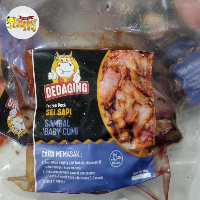 

Kirim,HariYgSama- Sei Sapi Sapinesia Daging Asap Beku Frozen 130 gram