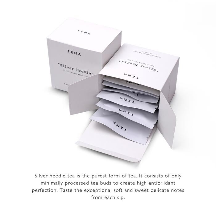 

Terlaris- Tema Tea Bags - Silver Needle / Pure White Tea