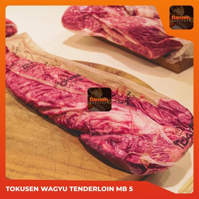 

Kirim,HariYgSama- TENDERLOIN LOAF - TOKUSEN WAGYU MB 4-5