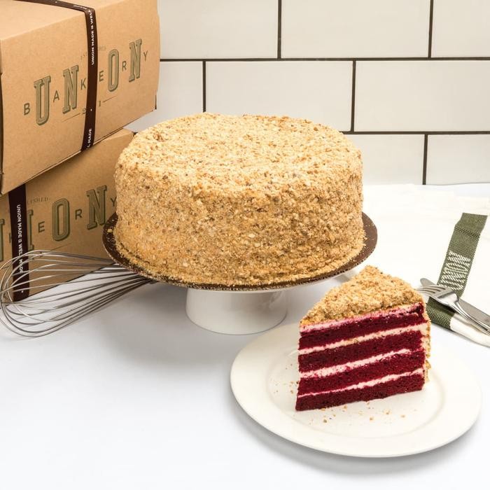 Kirim,HariYgSama- Union Red Velvet Cake 24cm (Kue Ulang Tahun/Birthday)
