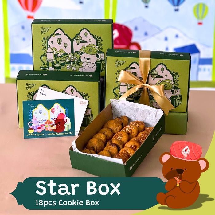 

Kirim,HariYgSama- STAR BOX 18pcs HAMPERS RAMADAN IDUL FITRI LEBARAN KUE KERING COOKIES