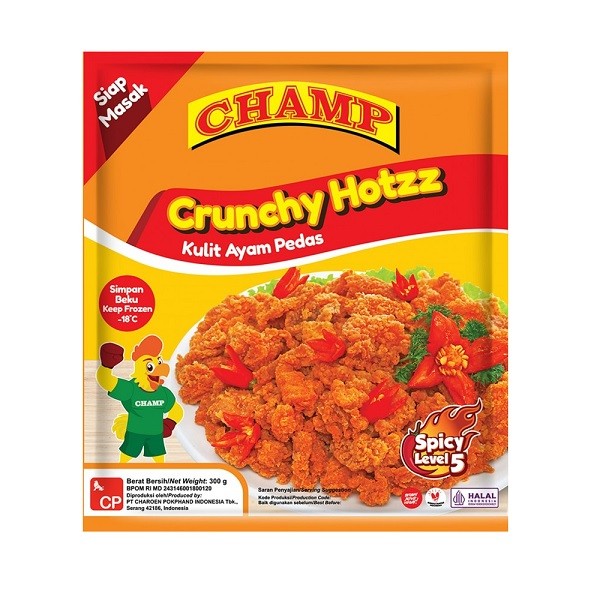

CHAMP CRUNCHY HOTZZ 300 GR