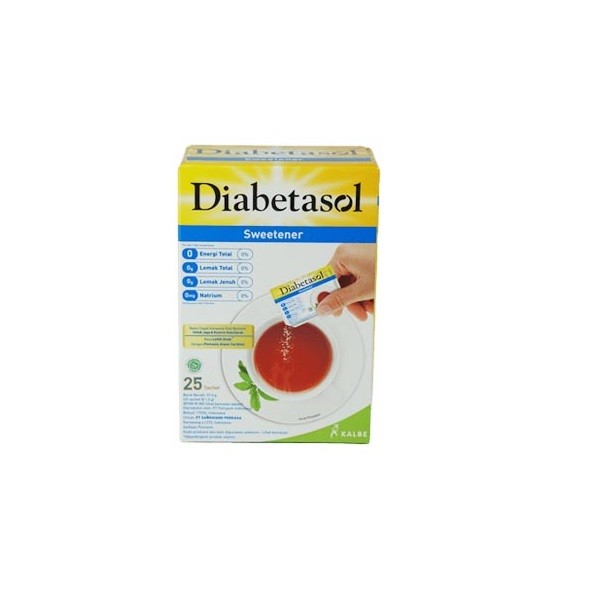 

DIABETASOL ZERO CALORIE SWEETENER 25 S