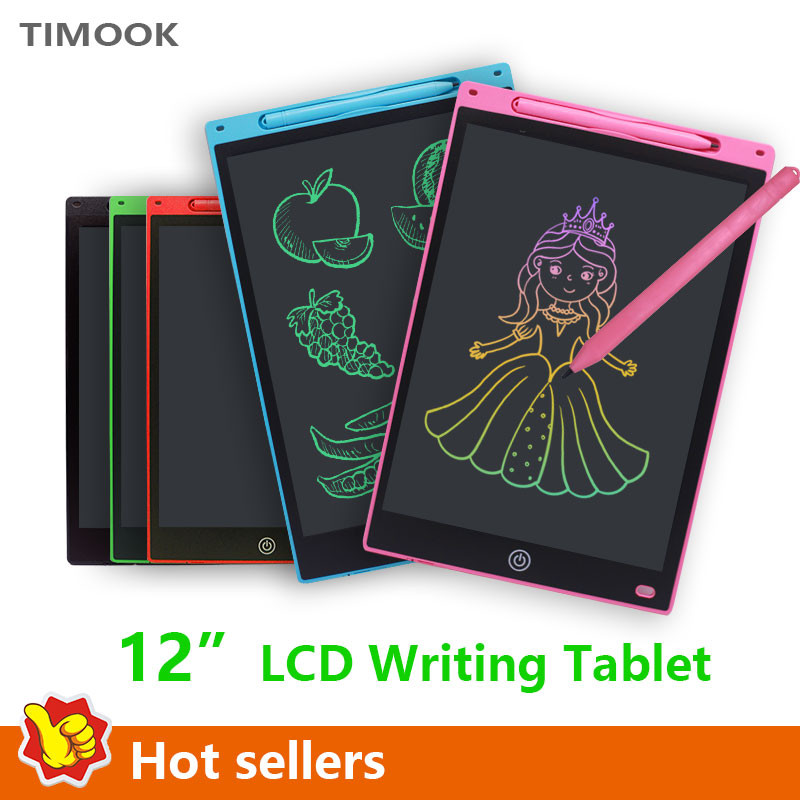 

Tablets Electronic Handwriting Pad 12 Inch Writing Board Drawing Tablet Lcd Screen Writing Tablet
