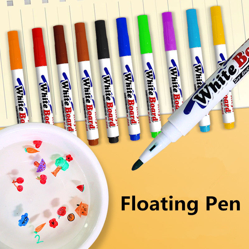 

Baby Montessori Early Educational Toys Magical Water Painting Floating Pen Kids Colorful Mark Pen
