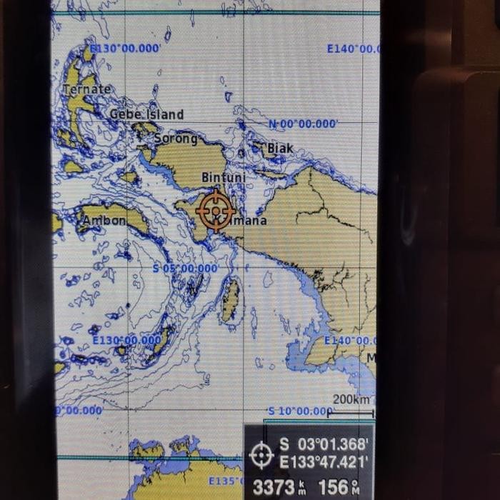 memori card Peta laut gps blue chart Indonesia BARAT / TIMUR