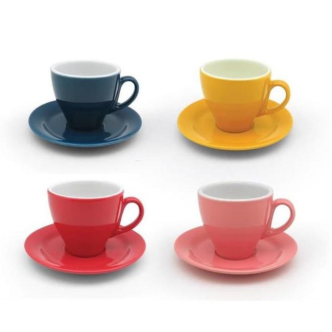 CANGKIR SET CAPPUCINO / LATTE CUP / COFFEE MUG - Blue