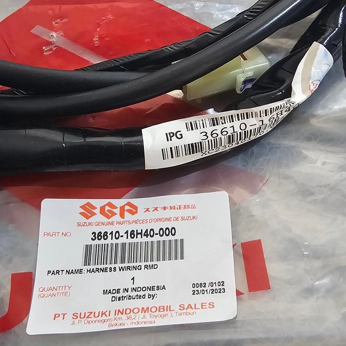 KABEL BODY SHOGUN 125 SP RR ROBOT FL KOPLING H40 ORIGINAL SGP