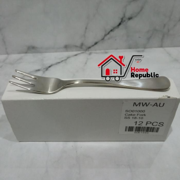 TOP BIMA SENDOK TEH GARPU KUE TEASPOON CAKE FORK STAINLESS 304 SENDOK BIMA -