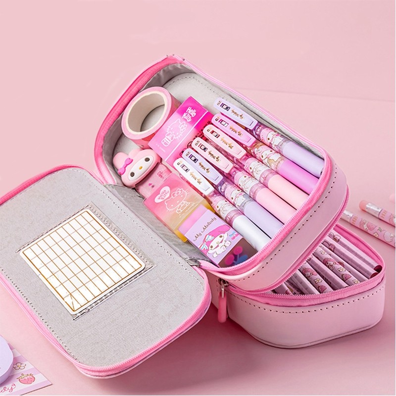 

Tersedia dalam 8 warna Casing Pena Dekompresi Multi-fungsi Kantong Pensil Lucu Berkapasitas Besar