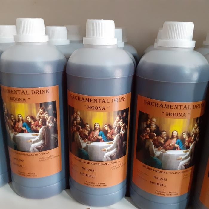 

Anggur Perjamuan Kudus Botol 1 ltr