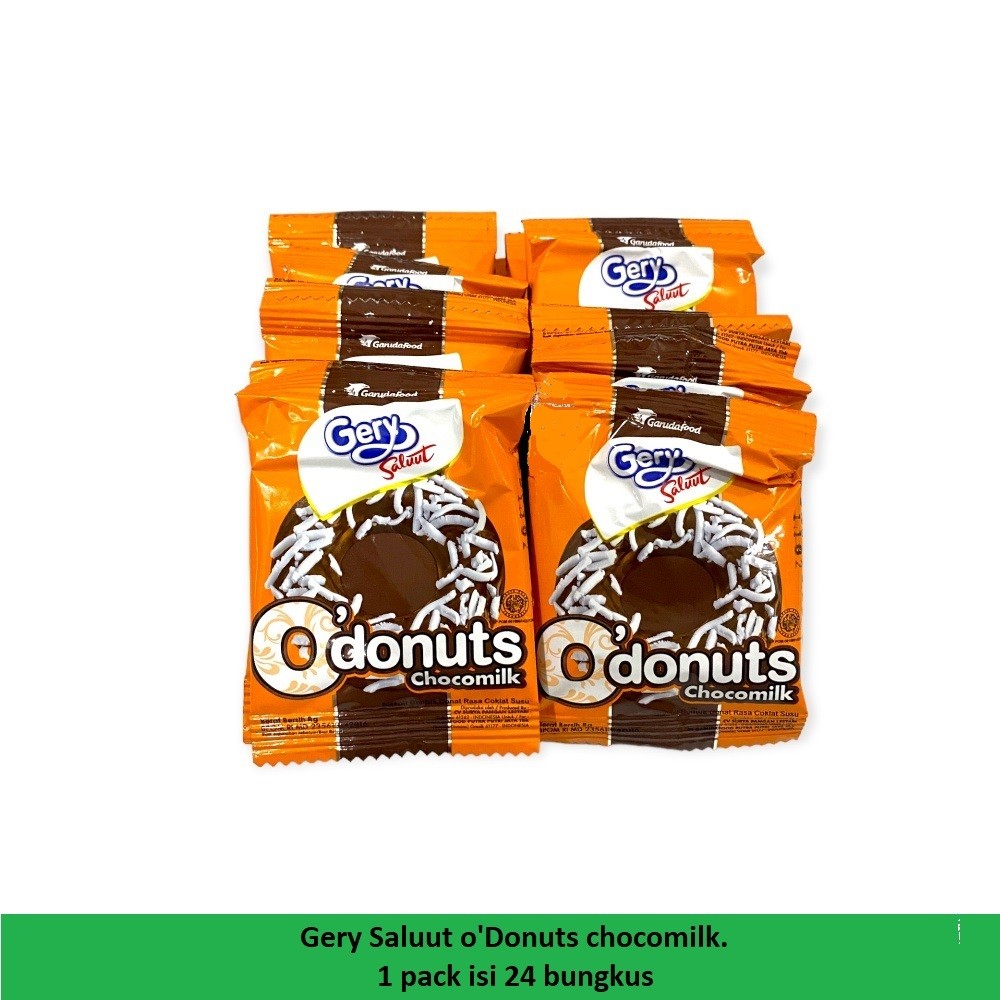 

gery saluut donuts salut donut pack isi 24 bks