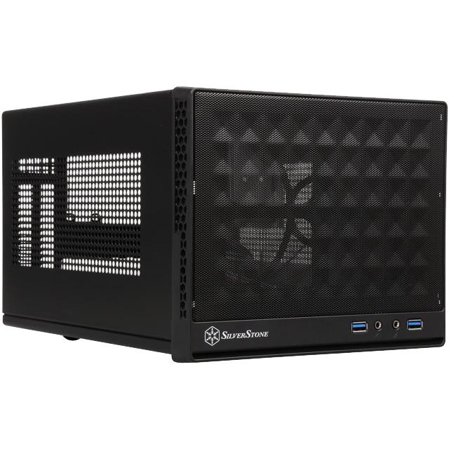 Juara_Tecno Casing Silverstone Sugo Sg-13 -Mini Itx Case Black,Pink,White