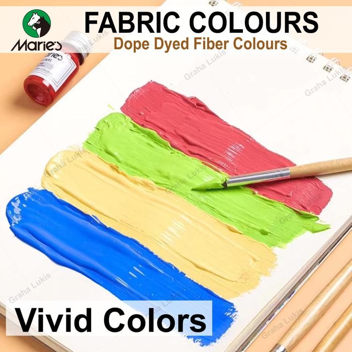 

ready stok maries fabric (dope dyed fiber colours) set 24 original