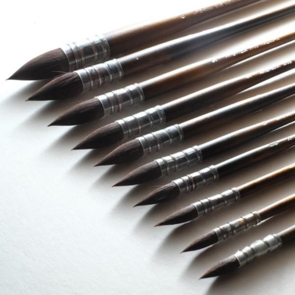 

ready stok artemedia kazan-m brush kuas lukis cat air bulu tupai myarts original