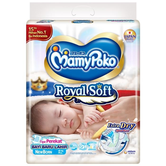 Amorie- Mamypoko Royal Soft Tape Newborn 14