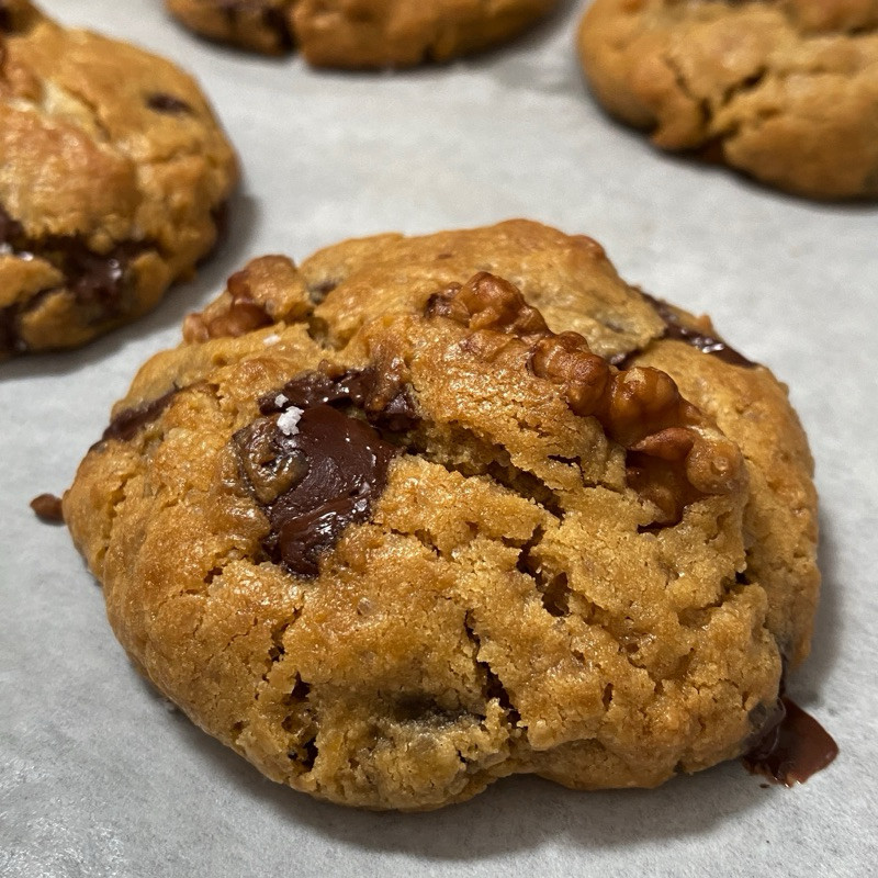 

Levain Bakery Style Cookies Gluten Free Refined sugar and salt free Eid Hampers Hampers Lebaran