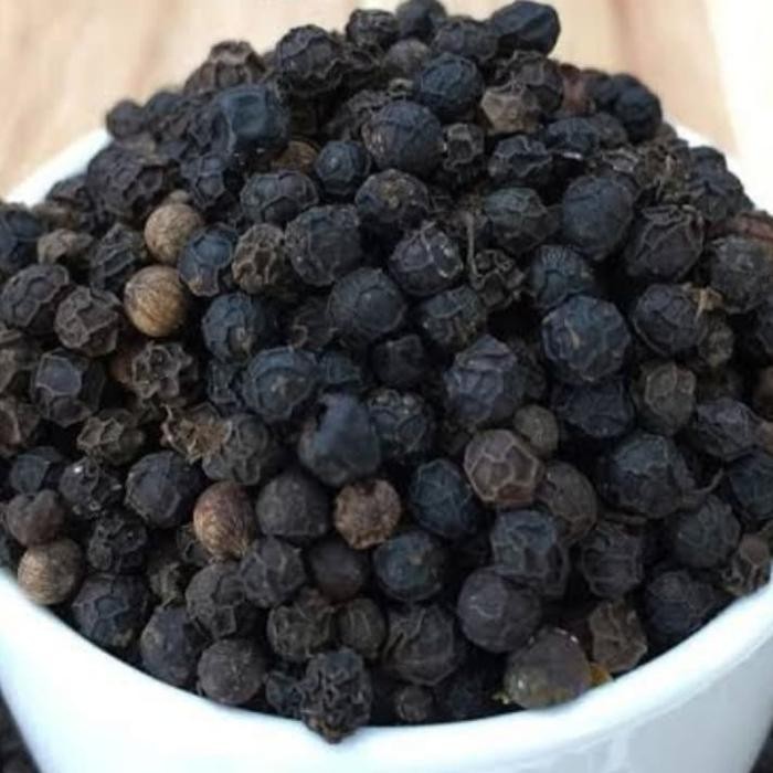 

BLACK PEPPER WHOLE -1 KG./ LADA HITAM UTUH - HALAL/ STOCK BANYAK