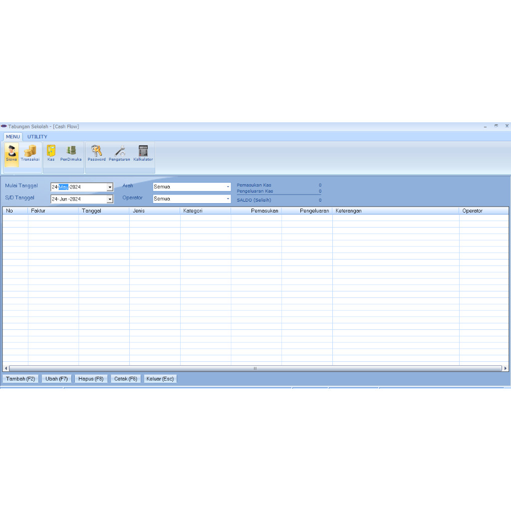 Software Tabungan Sekolah
