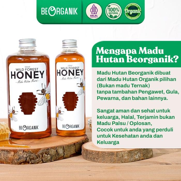 

Terlaris- Madu Hutan Beorganik 250Ml - Natural Raw Forest Honey Asli -Gratisongkir