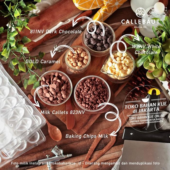 

Diskon Callebaut 811 Nv 250Gr Dark Chocolate Couverture 54,5% Cokelat Baking