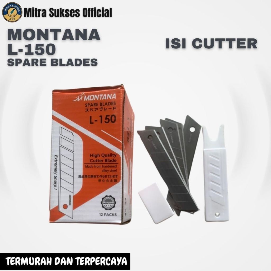 

ISI CUTTER L-150 MONTANA 1 BOX ISI 12 PACK