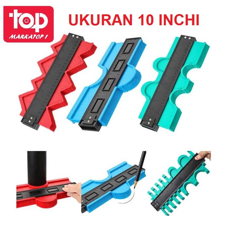 

Contour Duplicator Profile Copy Gauge copy ruller alat copy bentuk Pengukur kontur AA