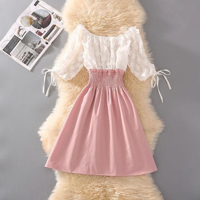 SUSANA ID [ COD ] MINI DRESS KOREA D012