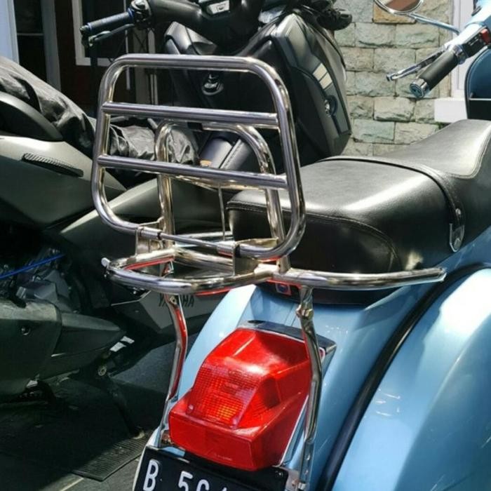Back rack Vespa px ps exlusive excel dll vespa klasik aksesoris vespa