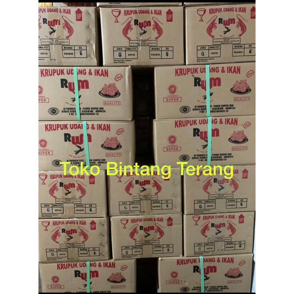

NewZbgt- krupuk udang & ikan RWM Gondang 1 dus 6 kg
