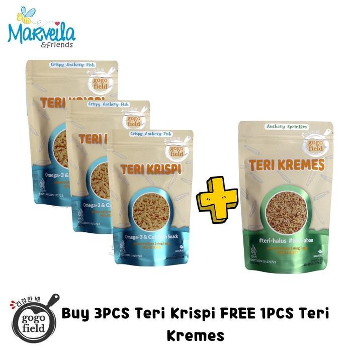 

NewZbgt- BUY 3 Gogofield Teri Crispy GET1 FREE Teri Kremes