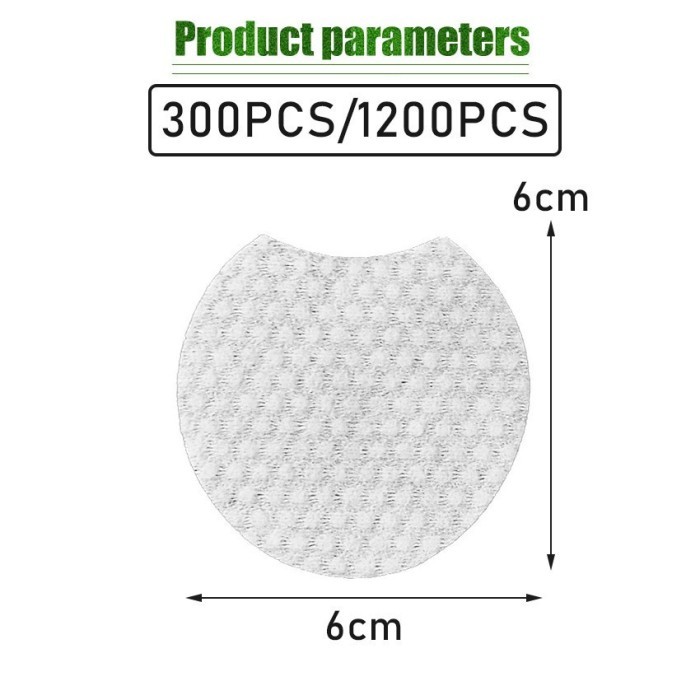 1200Pcs Cotton Pad Kapas Toner Bulat Kapas Pembersih Wajah Facial Cotton Pads Kapas Wajah Kapas