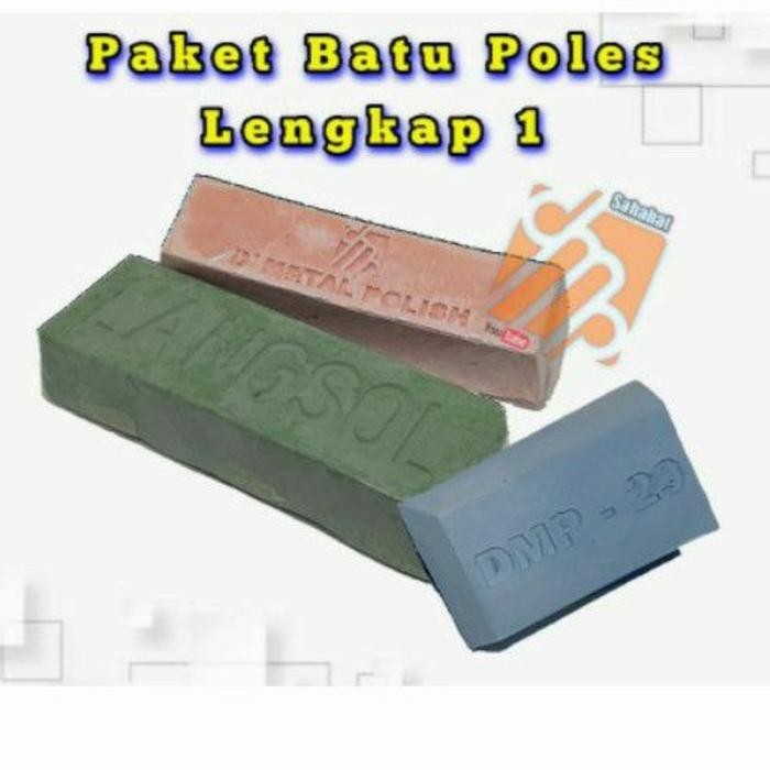 Paket Batu Poles D Metal Polish 1