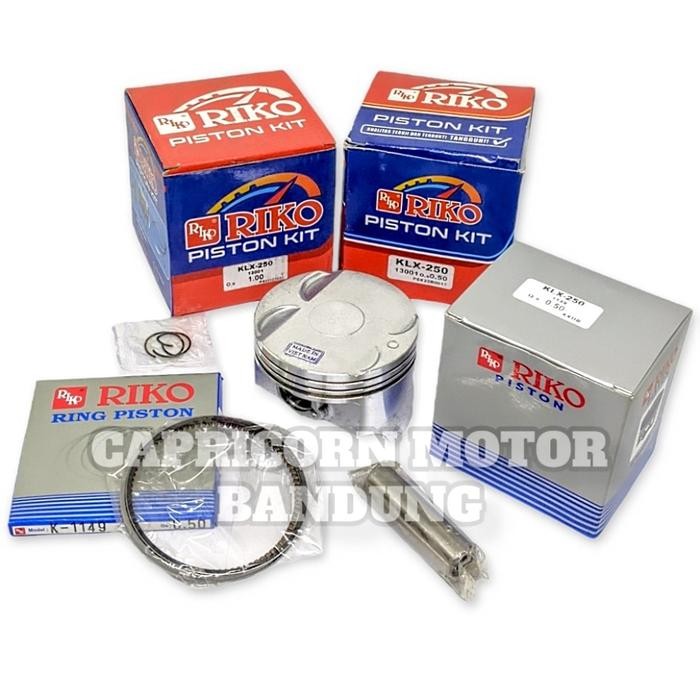 PREMIUM Piston Kit KLX 250 NINJA MONO 250 PIN 17 RIKO SET oversize STD 50 100