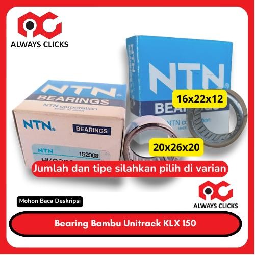 PREMIUM Bearing Bambu Unitrack KLX Set - Laher Bambu Unitrack KLX - Needle Bearing Unitrack KLX