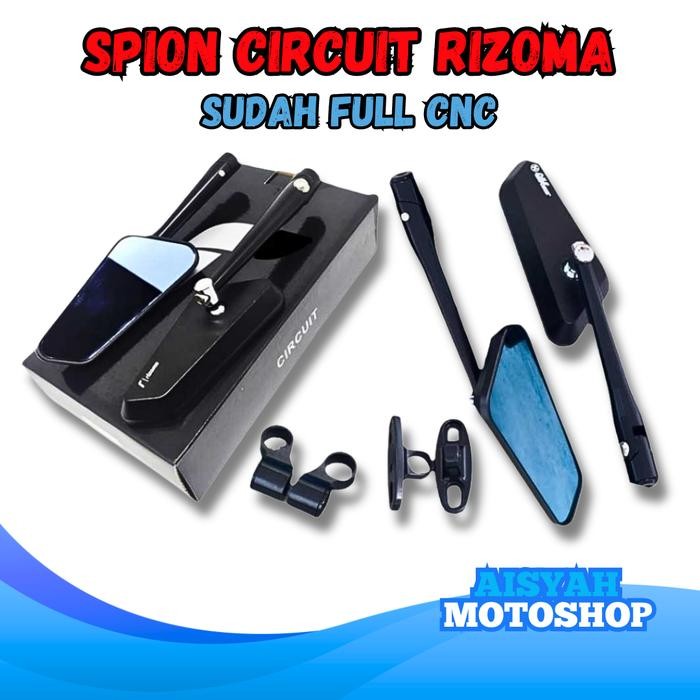 PREMIUM SPION CICRUIT MODEL RIZOMA KACA SPION CIRCUIT RIZOMA UNIVERSAL FULL CNC SPION PCX SPION X1