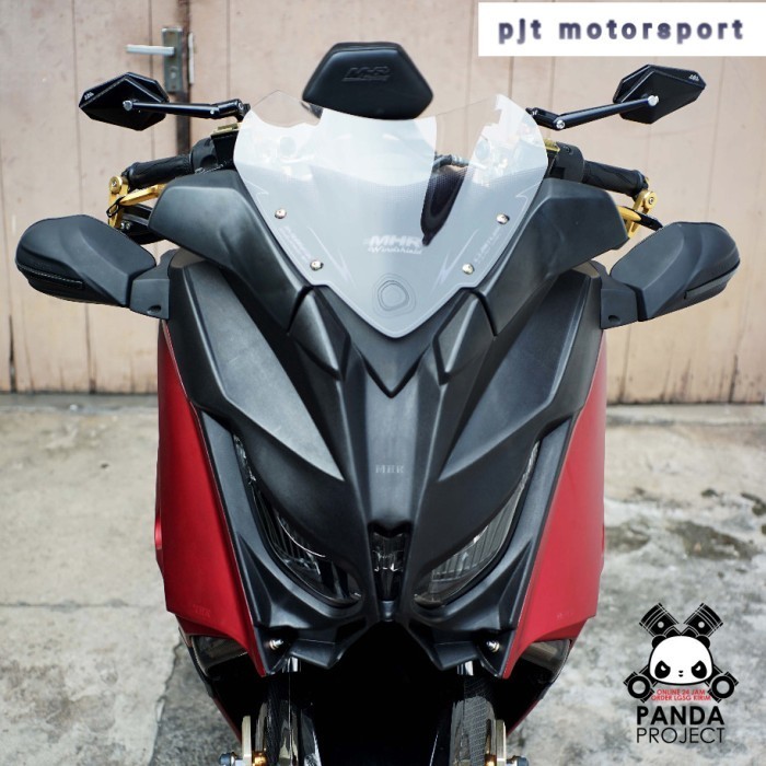 PREMIUM Tameng Topeng Kedok Model Xmax Alien For Nmax-155 Old MHR Best Quality