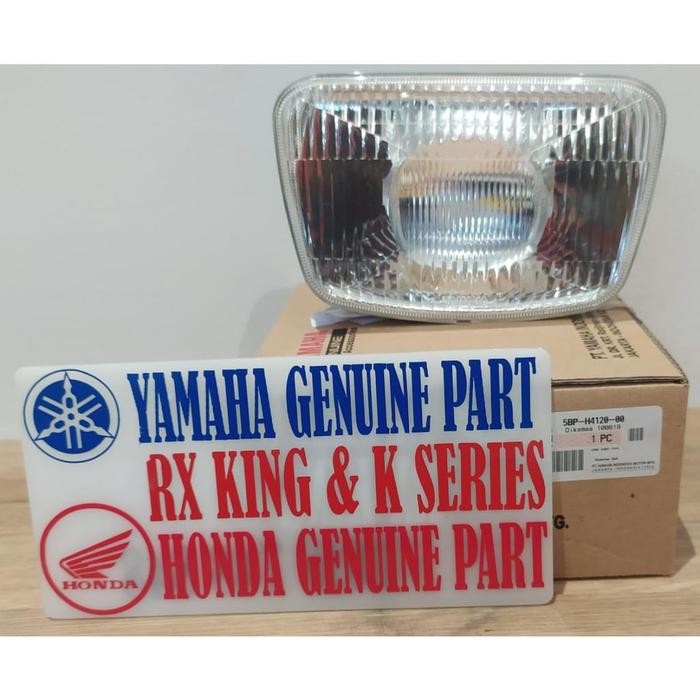PREMIUM REFLEKTOR LAMPU DEPAN RX KING OVAL ORIGINAL YGP 5BP-H4120-00