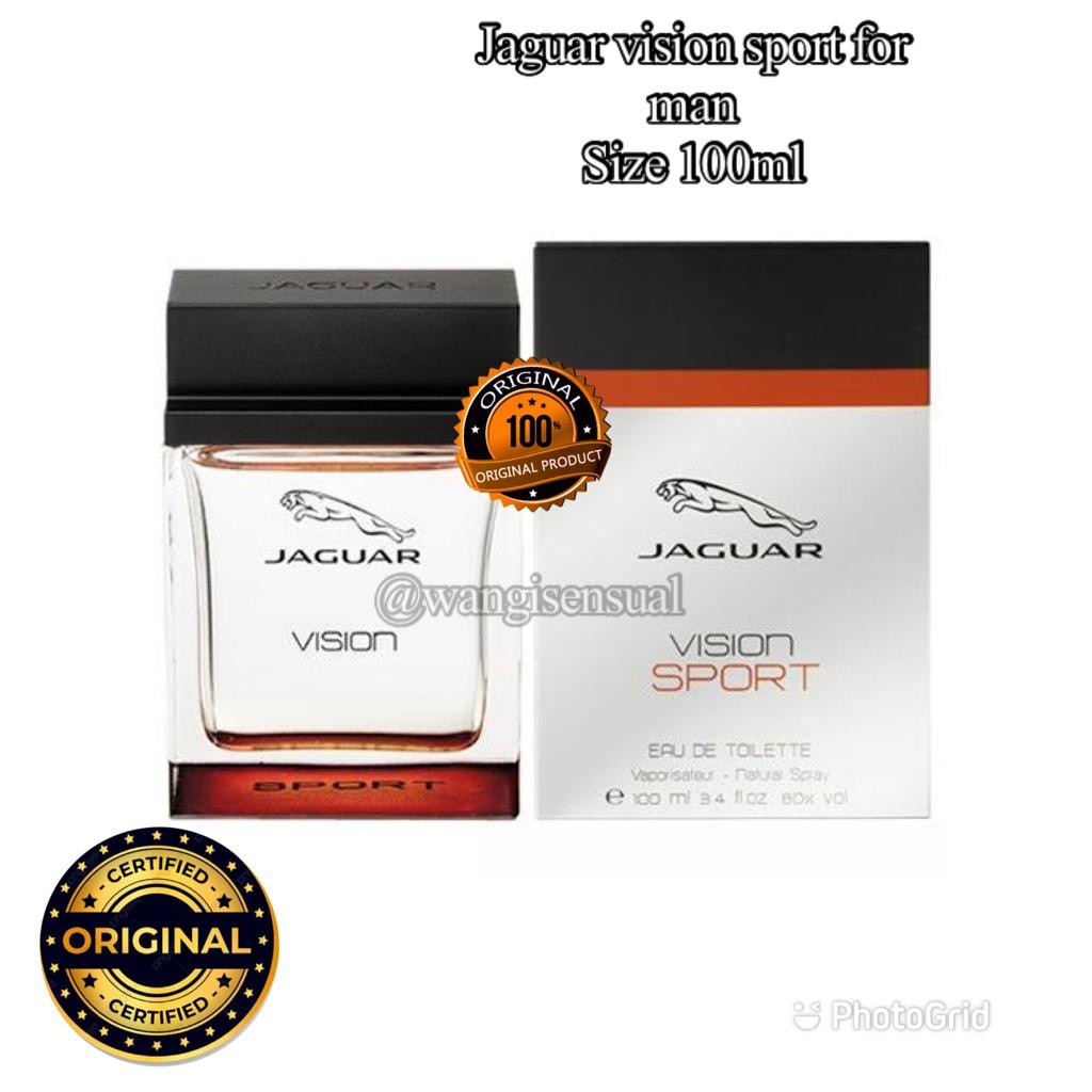 PARFUM ORIGINAL JAGUAR VISION SPORT MAN 100ML (UNBOX)