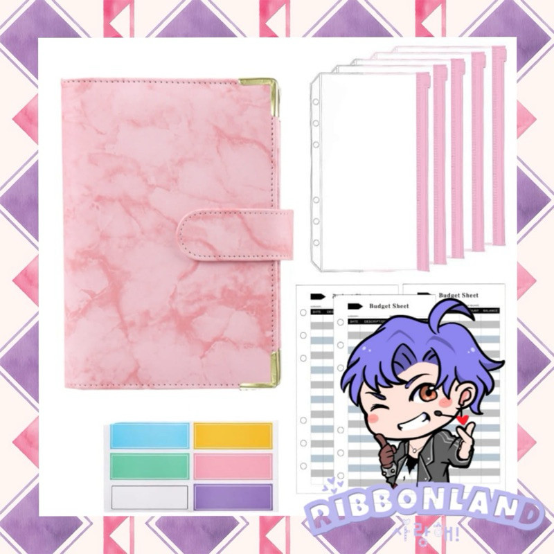 

Set A6 Lengkap Binder Kulit Marmer Nabung Hemat