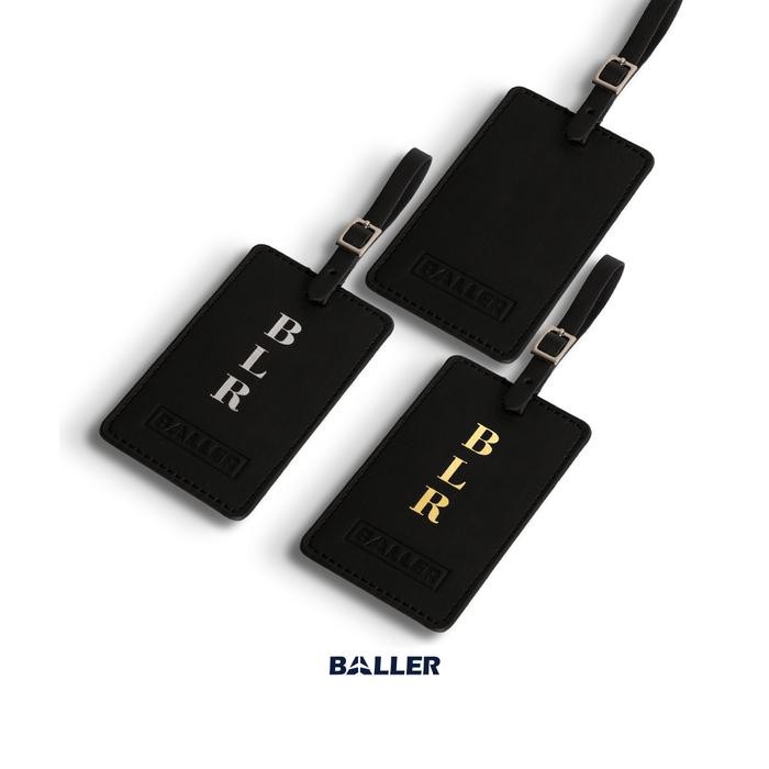 BALLER INDONESIA INITIAL LEATHER TAG (KOPER)