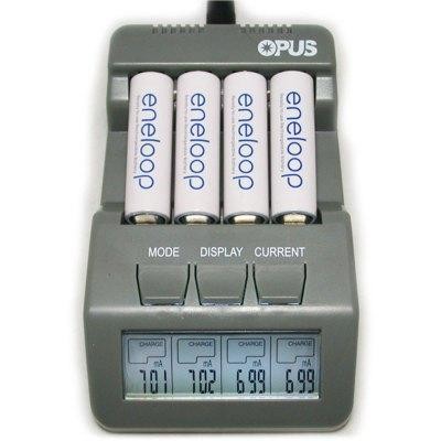 Opus BT-C700 Intelligent 4 Channels LCD Charger for NiCd NiMH
